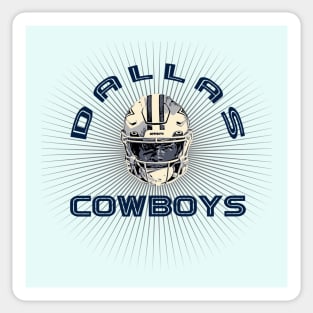 Dallas cowboys helmet discount stickers
